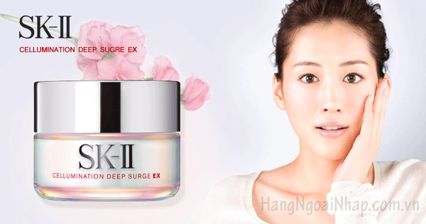 Kem Dưỡng Trắng Da SK-II Cellumination Deep Surge EX 50g của Nhật